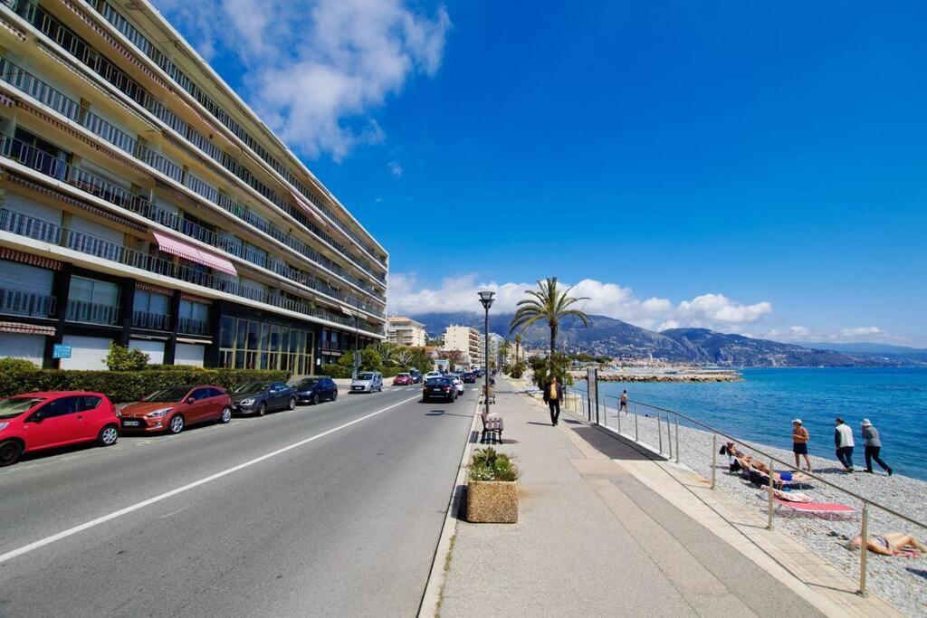 French Riviera: Seafront Apt & Pool Near Monaco Roquebrune-Cap-Martin Zewnętrze zdjęcie